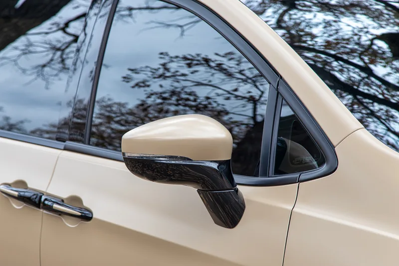 The Dustoff tinted windows